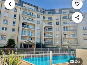 Studio meublé dans rés standing   piscine  parking