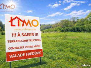 Terrain 1 791 m² Chirac