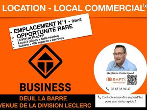 Local 94 m² DEUIL-LA-BARRE