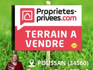 Terrain 270 m² Poussan