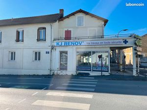 Local commercial 115m2 + 85m2 Hangar grande visibilité