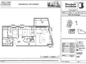 Appartement 3 pièces 61 m²