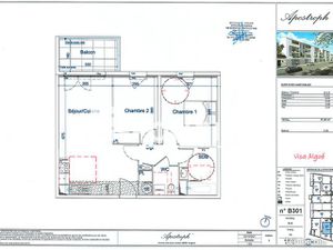 Appartement 3 pièces 57 m²