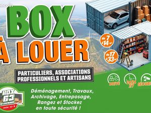 Box garde meuble