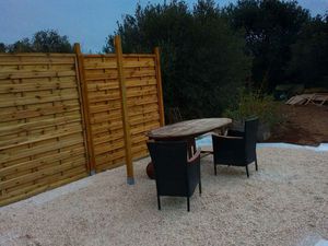 Maison plain pied avec jardin