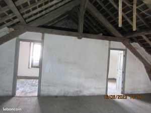 Logement de 66 m² + plateau de 109 m² à rénover