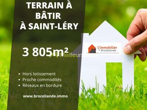 Terrain 3 805 m² Saint Lery