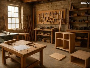 Local partagé pour menuisier