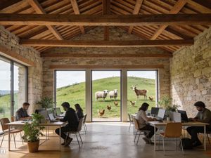 Espace de coworking à la campagne – Nouveau à Chabeuil