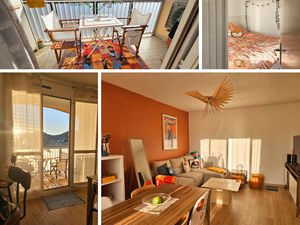 T2 meublé 45m² + balcon + parking – Vallauris