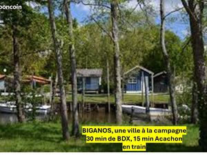 Plain pied  située au alme  commodités à pied  gare à 15min à pied