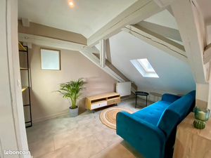 Beau F3 meublé – Dernier étage – Centre-ville de Mulhouse