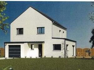 Maison en construction à vendre 127m2 + 15m2 de garage à vélo  4 chambres