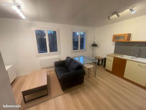 DEUX PIECES  prox Ctr ville  calme  lumineux  rénové