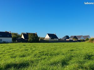 Terrain viabilisé en plein coeur de Brec'h