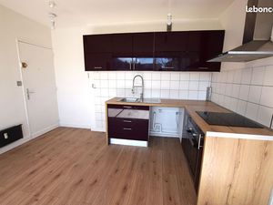 Appartement F2 de 31m² lumineux  refait à neuf  non meublé - Cave 7 m² - Disponible mi-fév