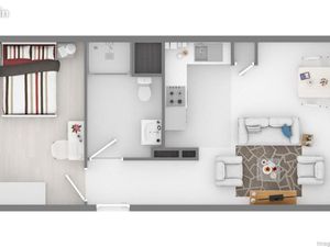 Appartement 2 pièces 41 m²