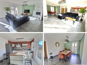 Maison vigneronne rénovée – 180 m² – 100m3 garage – Panneaux solaires