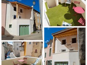 Maison T2bis 65m2 entièrement rénovée avec garage & terrasse