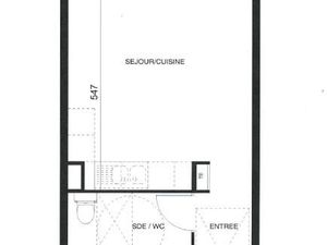 Studio 32m2  proche centre libre 13 decembre