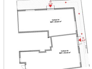 Local commercial neuf à louer – RDC – 83 45 m² – Pont-Sainte-Maxence – Proche gare