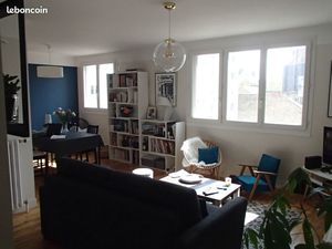 Île de Nantes République – T3 meublé 69 m² | Lumineux  garage & cave | 990 H.C