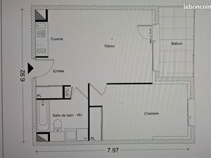EXCLUSIF CHAMBÉRY NEUF - T2 Meublé de Standing - 920 CC
