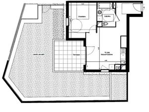 Appartement 2 pièces 44 m²