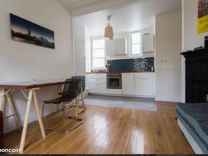 Paris 19e – 2 pièces meublé 35 m² – Vue canal & Montmartre