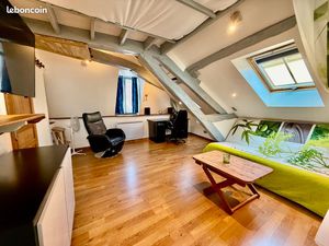 Studio meublé en duplex - centre ville