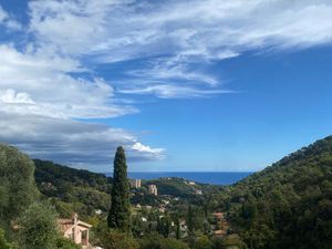 Terrain constructible 802 m² – Gorbio (06500) – Permis accordé villa ~140 m² – 3 chambres 