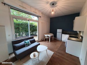 Appartement 2 pièces + 17m2 de jardin