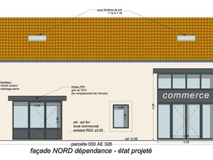 Location d’un local professionnel brut (ancienne Grange) à Mauzé-Sur-Le-Mignon place de l’