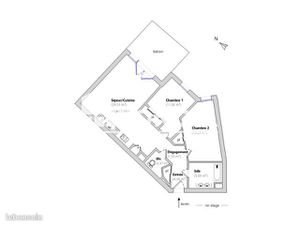 Appartement 3 pièces 67 m²