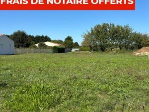 Terrain viabilisé 816 m² – Meursac (17120)