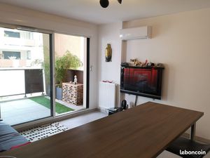 T2 meublé de standing – 42 m² + terrasse 15 m² – Les Hauts de la Duranne – Aix-en-Provence