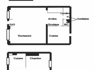 Fonds de commerce - À VENDRE - 15e PARIS - Restaurant traditionnel avec appartement 2p pri