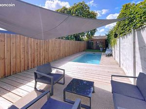 (Vente directe) Échoppe bordelaise rénovée et surélevée avec Piscine - Bègles/Talence - 4 