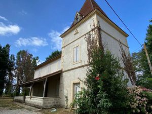 Ensemble de caractère avec pigeonnier – maison habitable + grange 400 m² (CU obtenu) – Lot