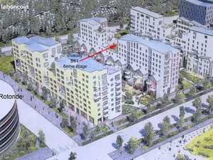 Beau 3 pièces de 65m2 à coté du tram Rotonde