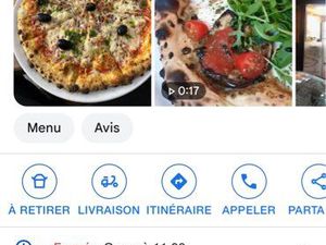 Pizzeria One pizza feu de bois