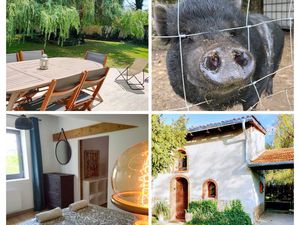 Location meublée 85m2 avec terrain