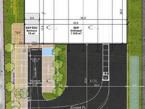 Local d'activité 1 166 m²