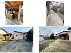 Maison de plain pied avec jardin