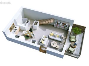 Appartement 3 pièces 73 m²