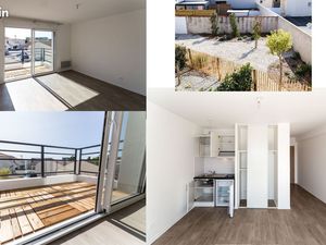 Les Minimes - T1 non meublé + balcon 25m² aux pieds des facs pour 484 euros CC