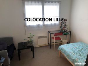 CoIocation Lille. Dispo dès à présent. Proche métro porte de douai - campus moulin  réside