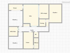 Appartement 5 pièces 94 m²