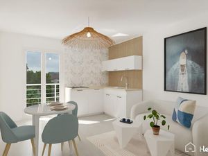 T2 au 1er étage  entièrement rénové & terrasses