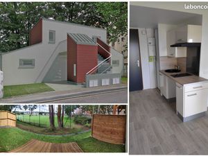 T1 récent avec jardin et parking